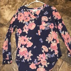 Floral tunic